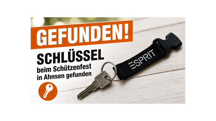 Ahnsen: Schlüssel gefunden
