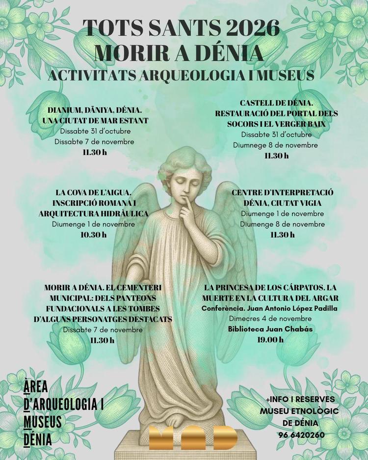 Dénia convida a descobrir les històries que amaga el seu cementeri per Tots Sants