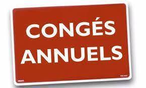 CONGES ANNUELS / 2026 / LE JUGE RAPPELLE LES REGLES DU JEU ! / NI IMPOSES / NI SANS AUTORISATION