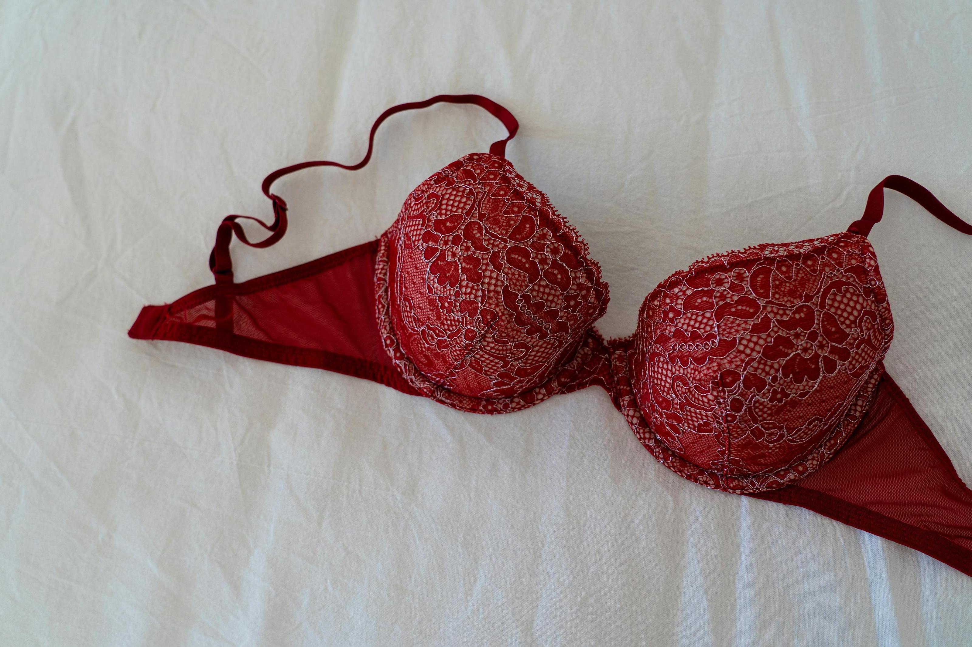 No, seriously, it's my mom's bra