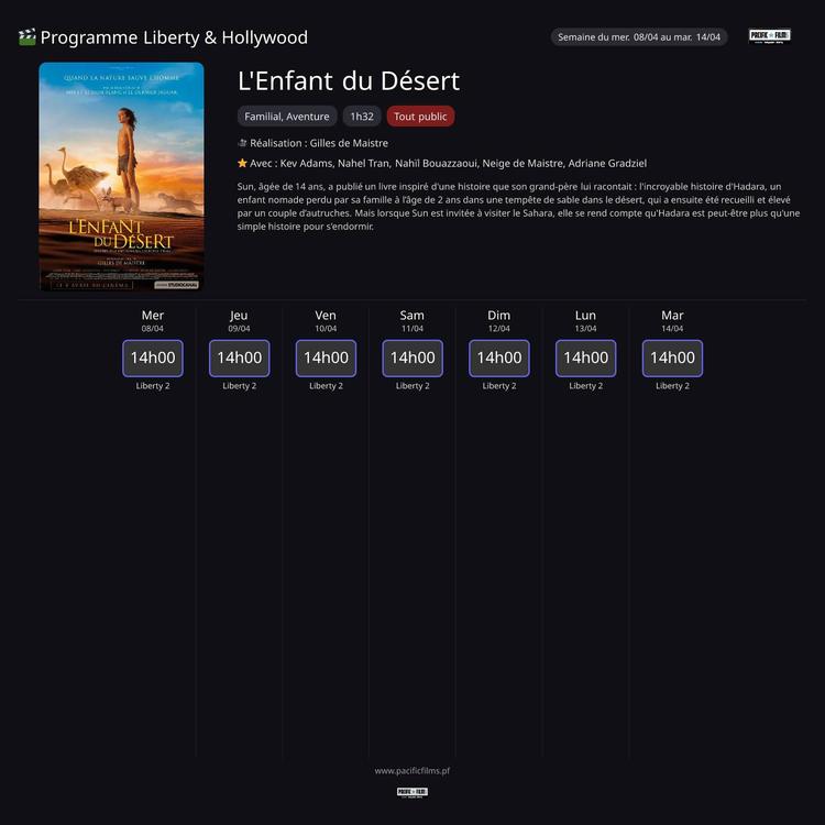 L'ENFANT DU DESERT - NOUVEAU