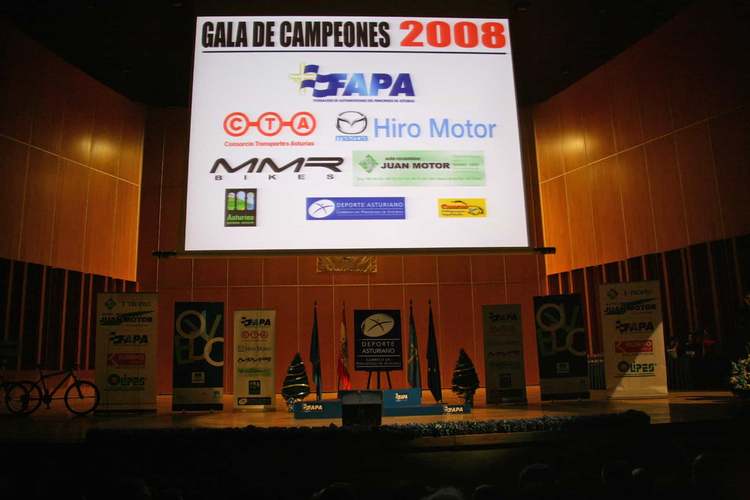 Gala de la entrega de Premios Campeones 2008