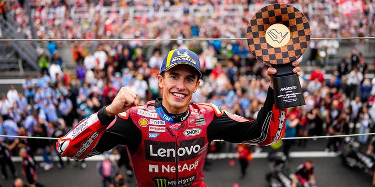 Solo dos puntos: Márquez CULMINA EL DOBLETE EN MOTEGUI Y APRIETA A MARTIN