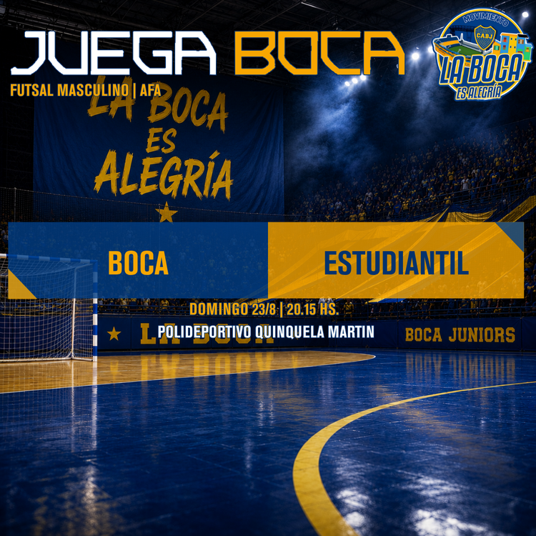 Domingo de Futsal en el Quinquela