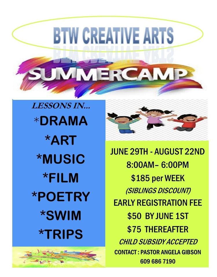 CREATIVE ARTS - SUMMER CAMP
