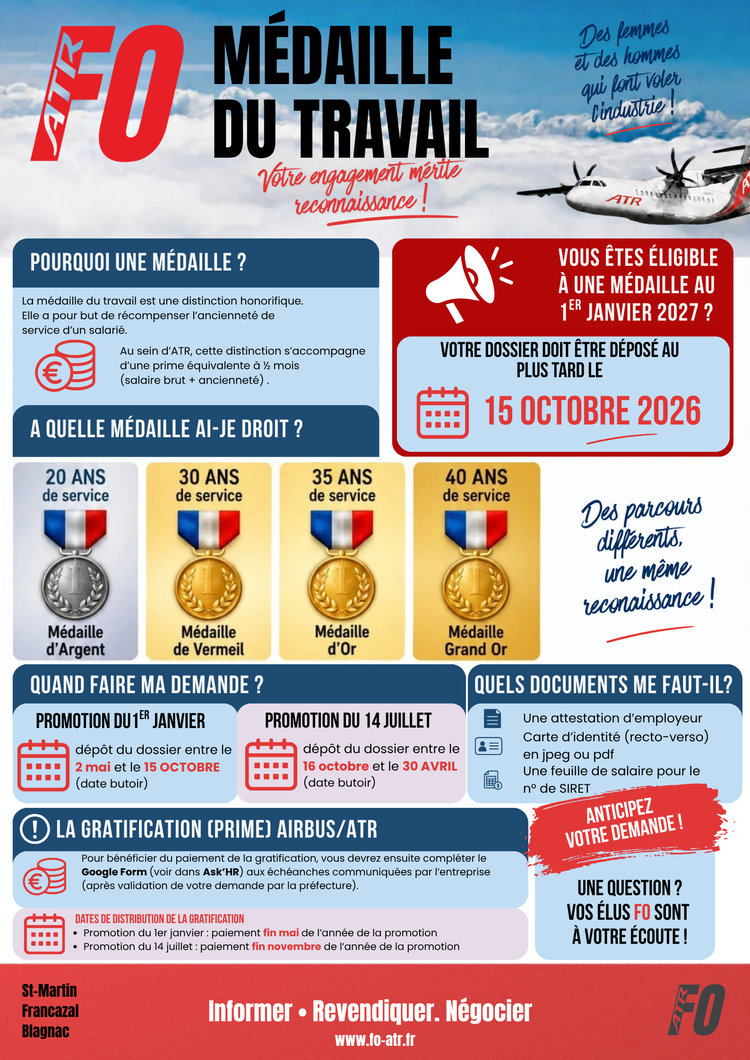 Médaille du travail