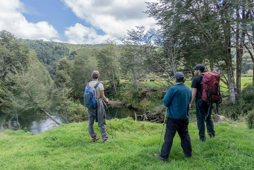 Trekking y Hiking en Dalcahue, Chiloé, Sur de Chile
