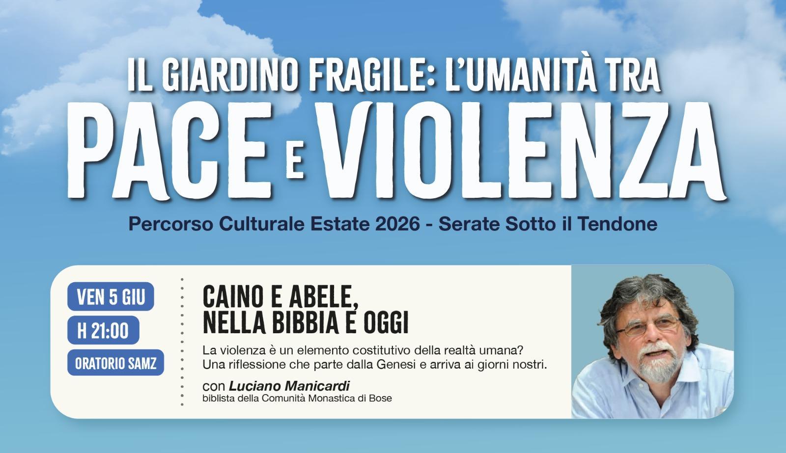 Il Giardino Fragile: l'umanità tra PACE e VIOLENZA
