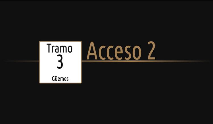 Tramo 3 › Güemes  › Acceso 2