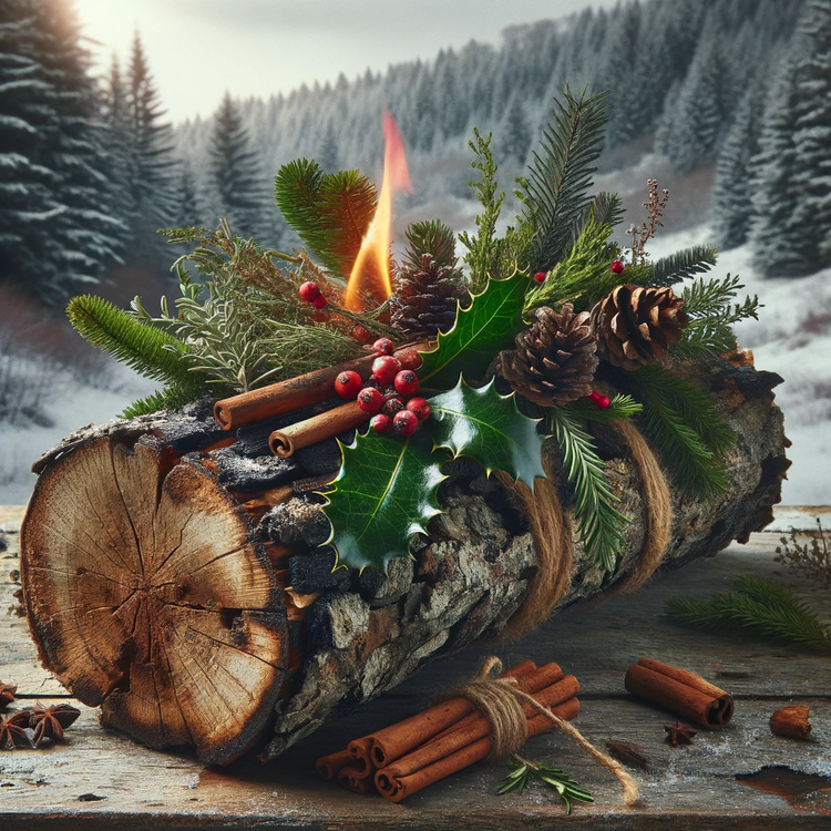 4-days to go: The Yule Log - Igniting the Flames of Transformation