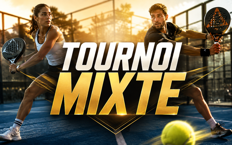 🎾 Tournoi mixte : rendez-vous ce soir !