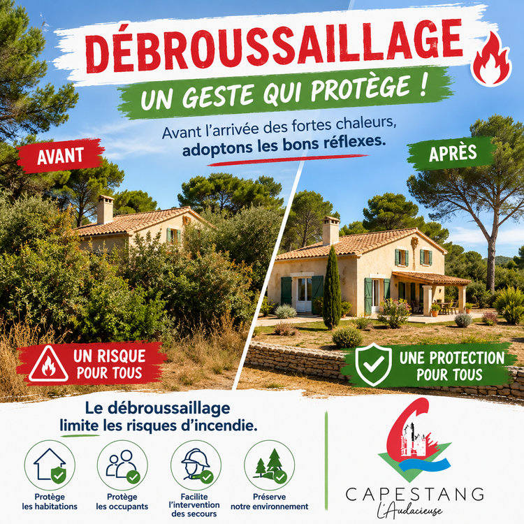 Prévention des incendies : le débroussaillage, un geste indispensable