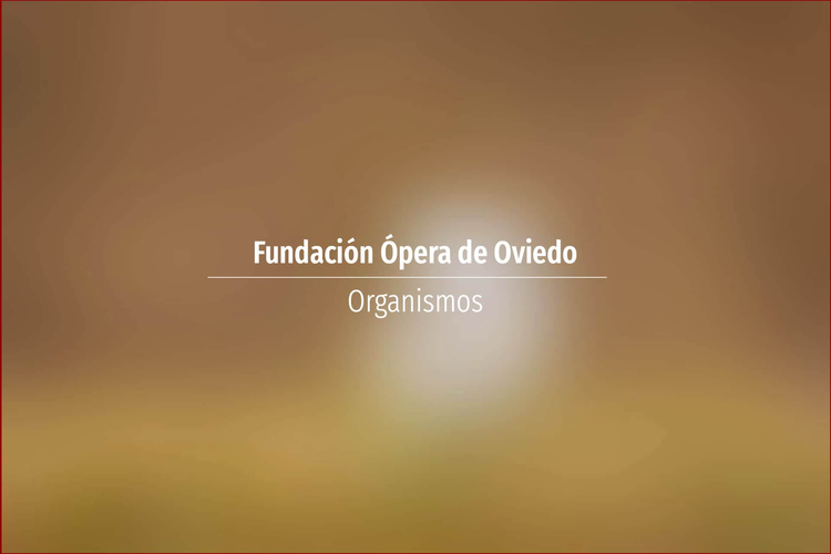 Fundación Ópera de Oviedo