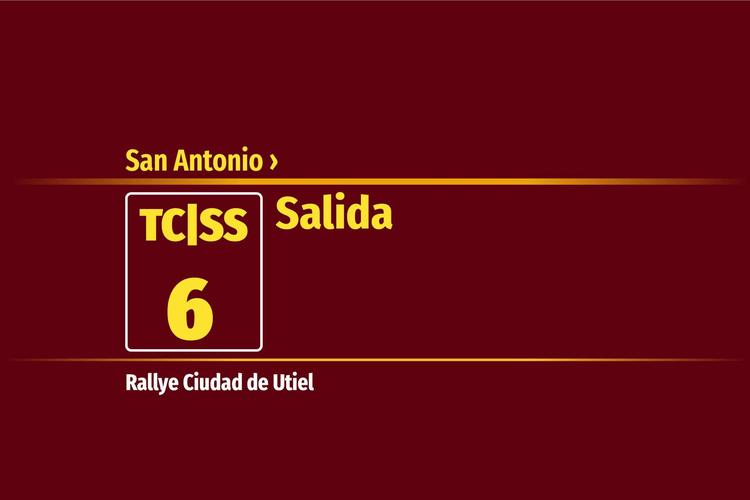 Tramo 6 &nbsp;›&nbsp; San Antonio | Salida | ZE