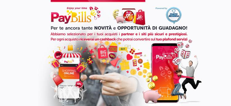 Novità e opportunità di guadagno con PayBills, il Tuo centro commerciale online