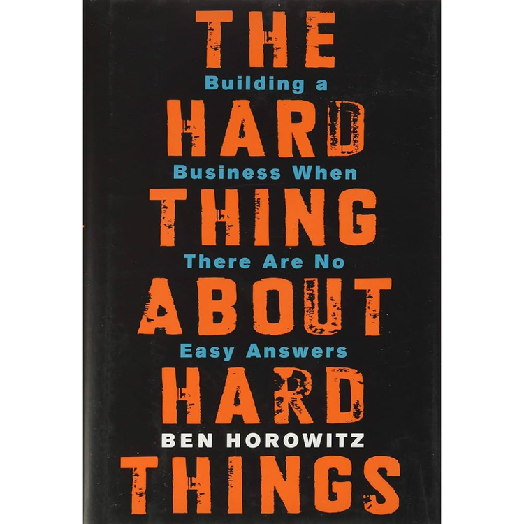 Sampul The Hard Thing About Hard Things
