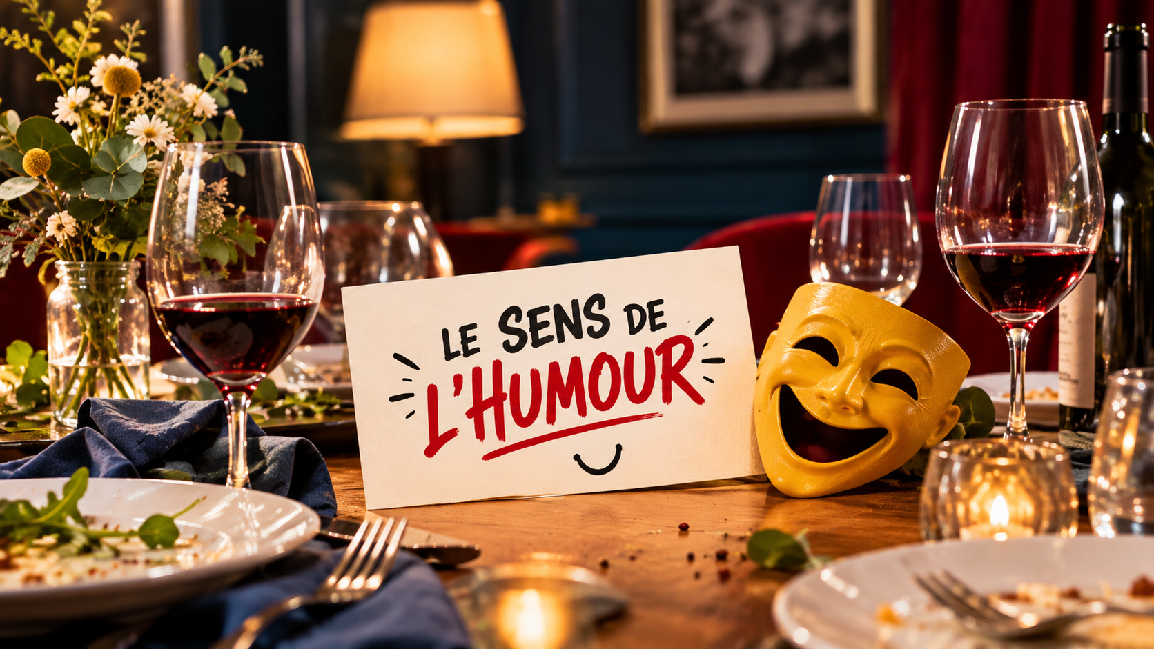 Théâtre : Le sens de l'humour!