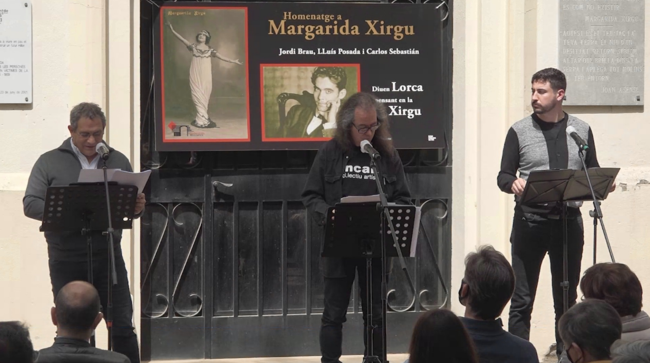 Homenatge a Margarida Xirgu amb motiu de l’aniversari de la seva mort