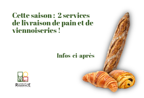 Deux services de livraison de pain et viennoiseries cette année.