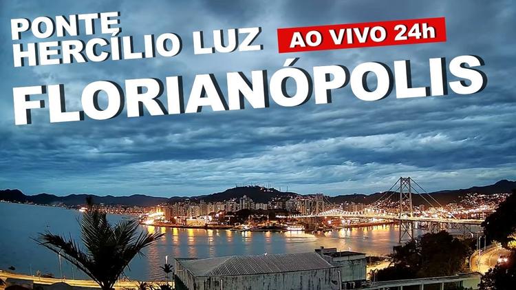 Câmera ao vivo Florianópolis - Ponte Hercílio Luz