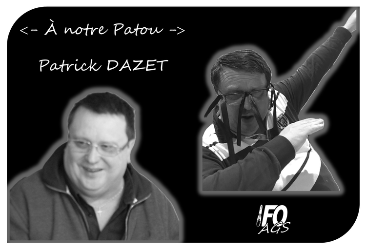 Le syndicat FO ArianeGroup Issac en deuil : adieu l'ami Patou !