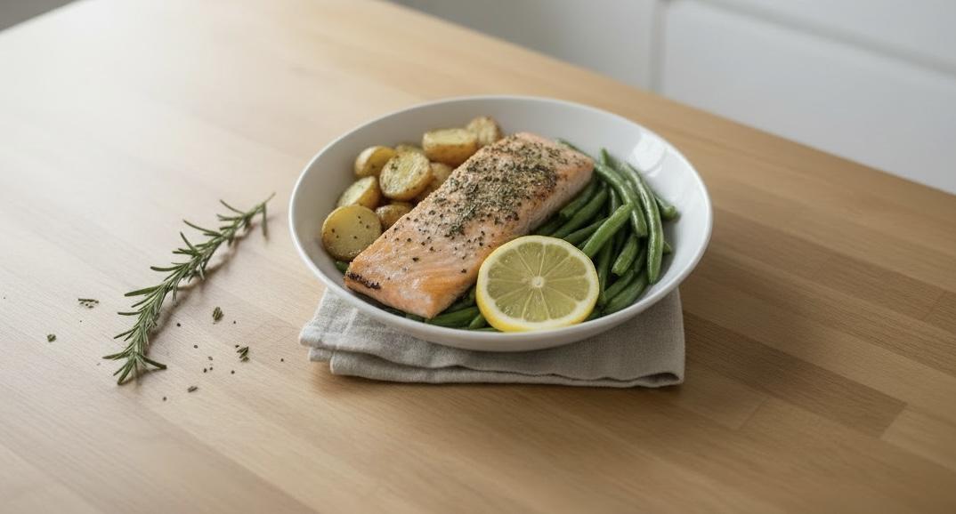 Salmon & Veggie Bowl