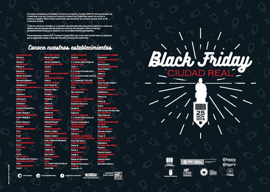 El “Ciudad Real Black Friday” ofrece conciertos, importantes descuentos y ampliación de horarios