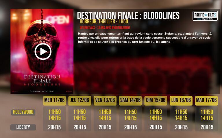 DESTINATION FINALE : BLOODLINES 
