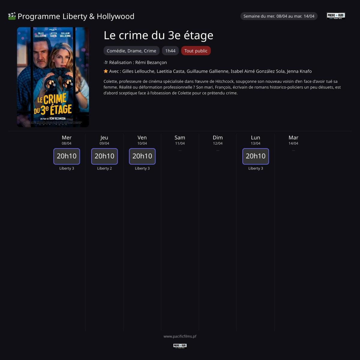 LE CRIME DU 3E ETAGE LE CRIME DU 3E ETAGE