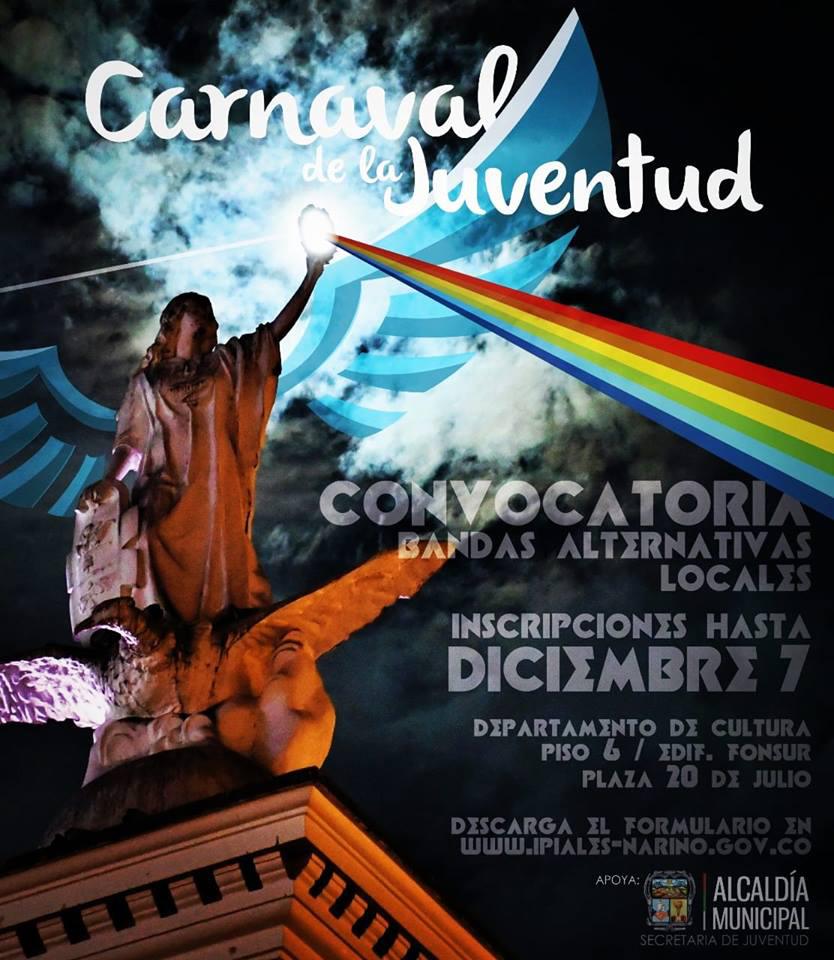 Inscripcion bandas Alternativas - Carnaval de la Juventud