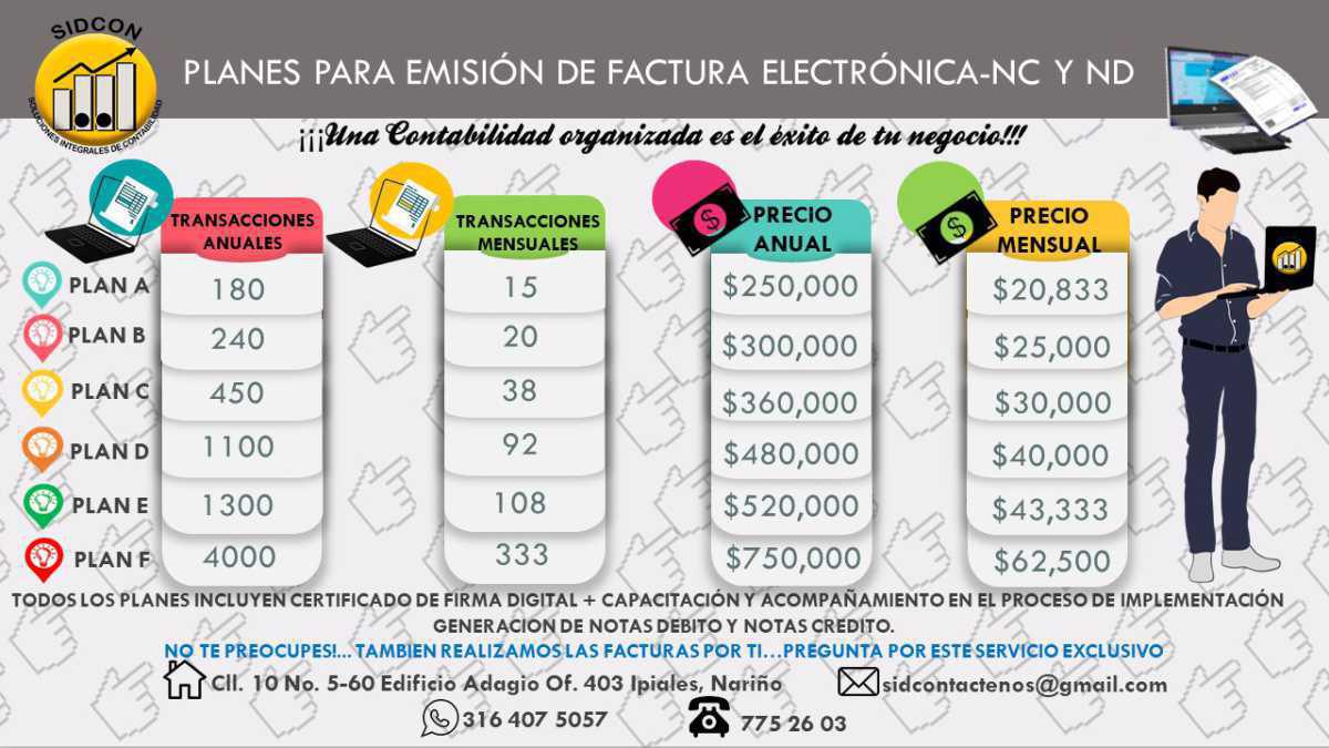 SOLUCIONES INTEGRALES DE CONTABILIDAD - SIDCON SOLUCIONES INTEGRALES DE CONTABILIDAD - SIDCON