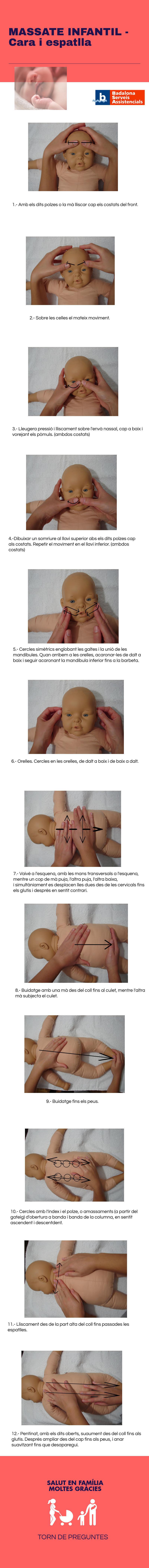MASSATGE INFANTIL - CARA I ESPATLLA