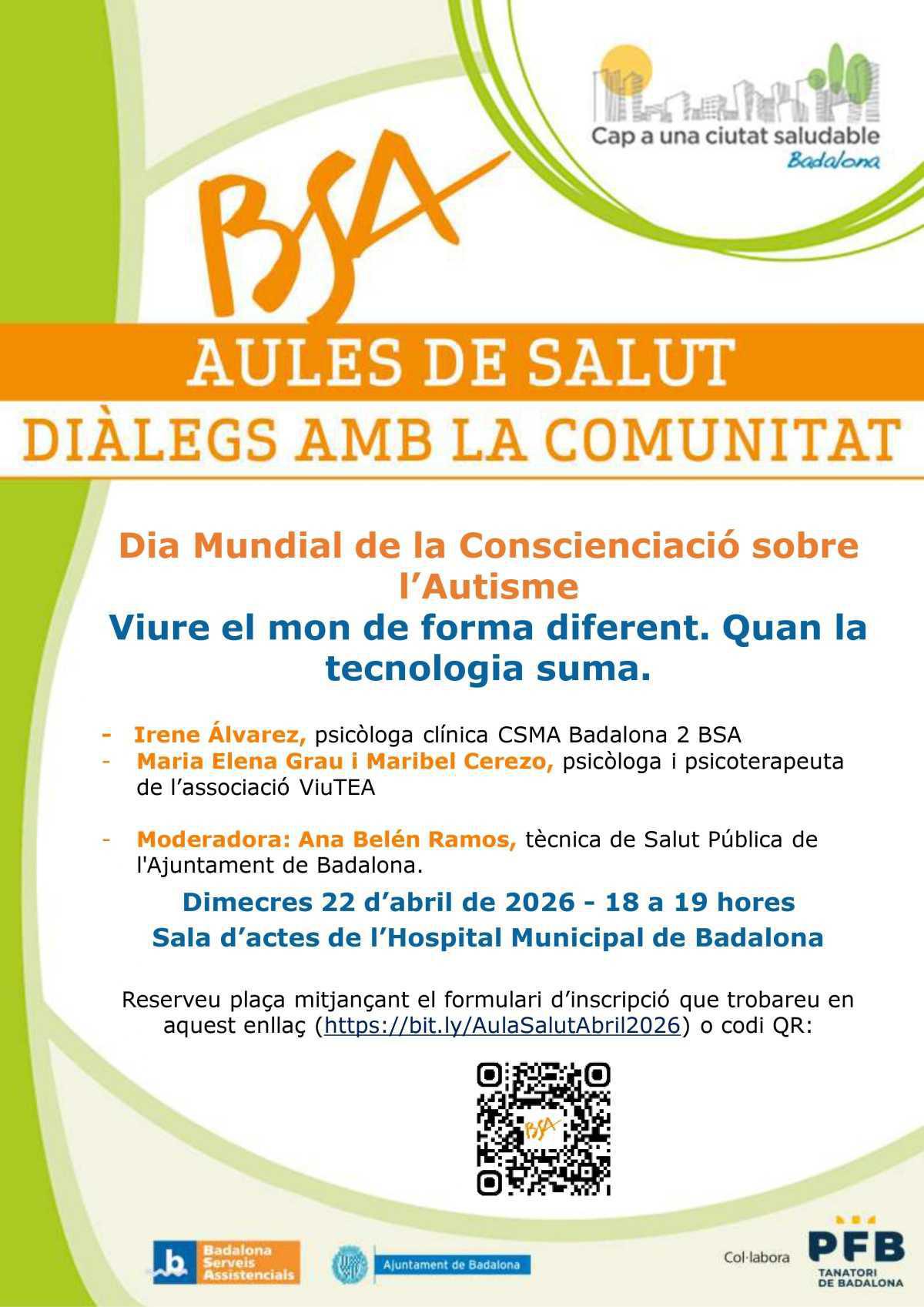 Xerrada “Viure el món de forma diferent. Quan la tecnologia suma”