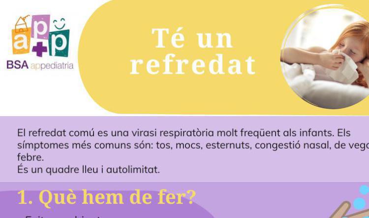 té un refredat