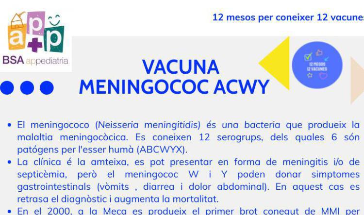 Vacuna Meningococ ACWY