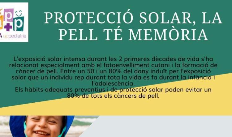 Protecció solar, la pell té memòria