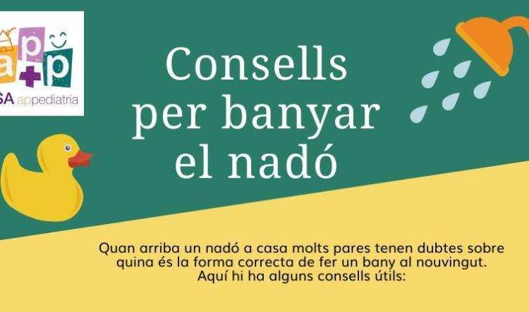 Consells per banyar el nadó