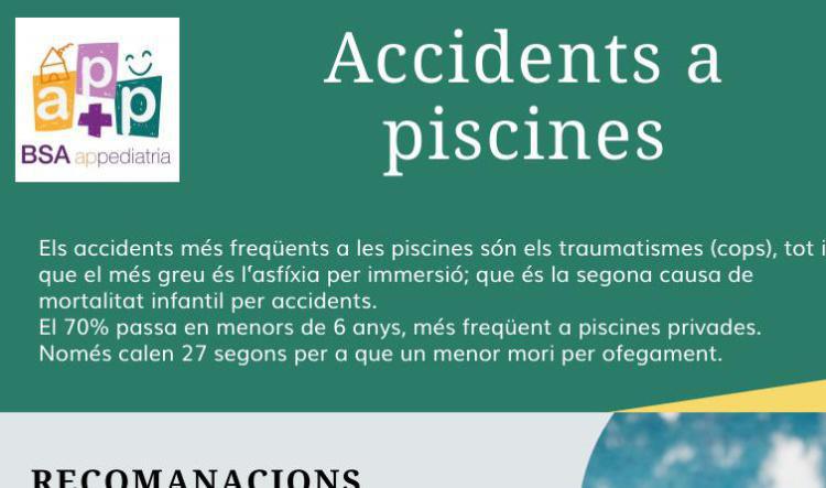 Accidents a piscines
