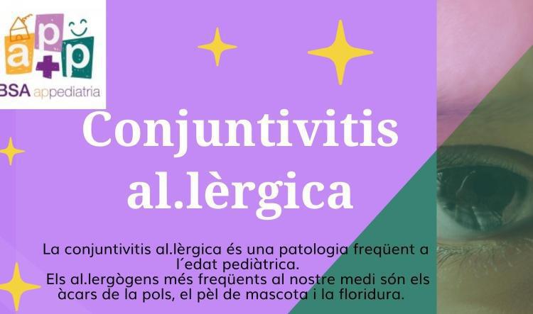 té conjuntivitis al·lèrgica