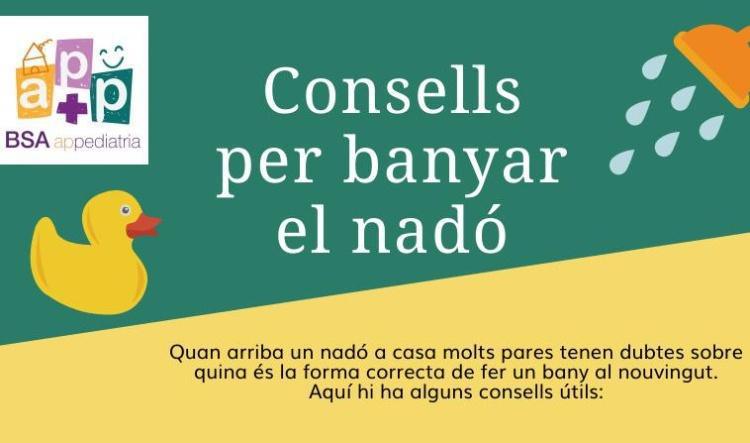 Consells per banyar el nadó