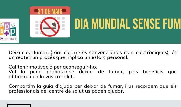 Guia d'ajuda per deixar de fumar