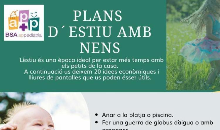 Plans d'estiu amb nens