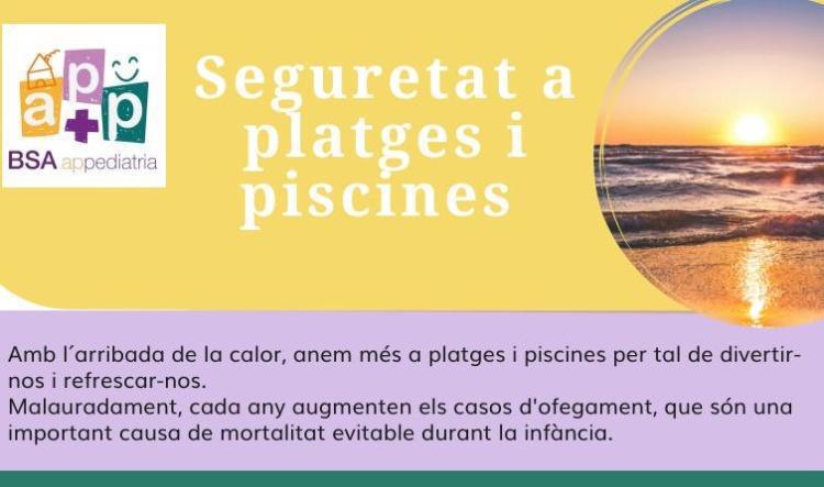 Seguretat a platges i piscines