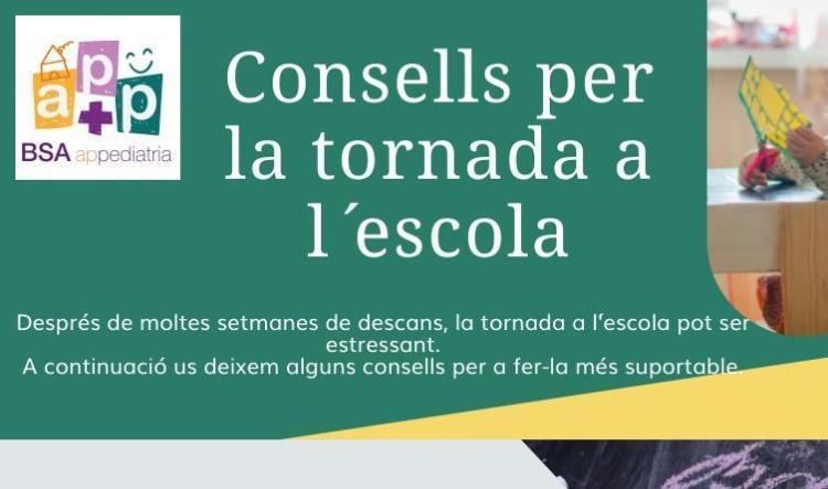 Tornada a l'escola