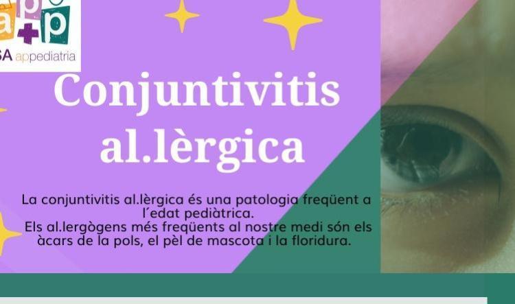 si té conjuntivitis al·lèrgica