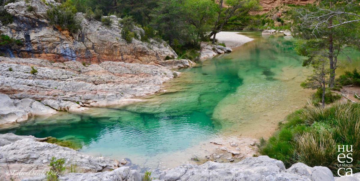 Fuente y estrechos de Tamara. La Magia de los ríos de Guara Fuente y estrechos de Tamara. La Magia de los ríos de Guara