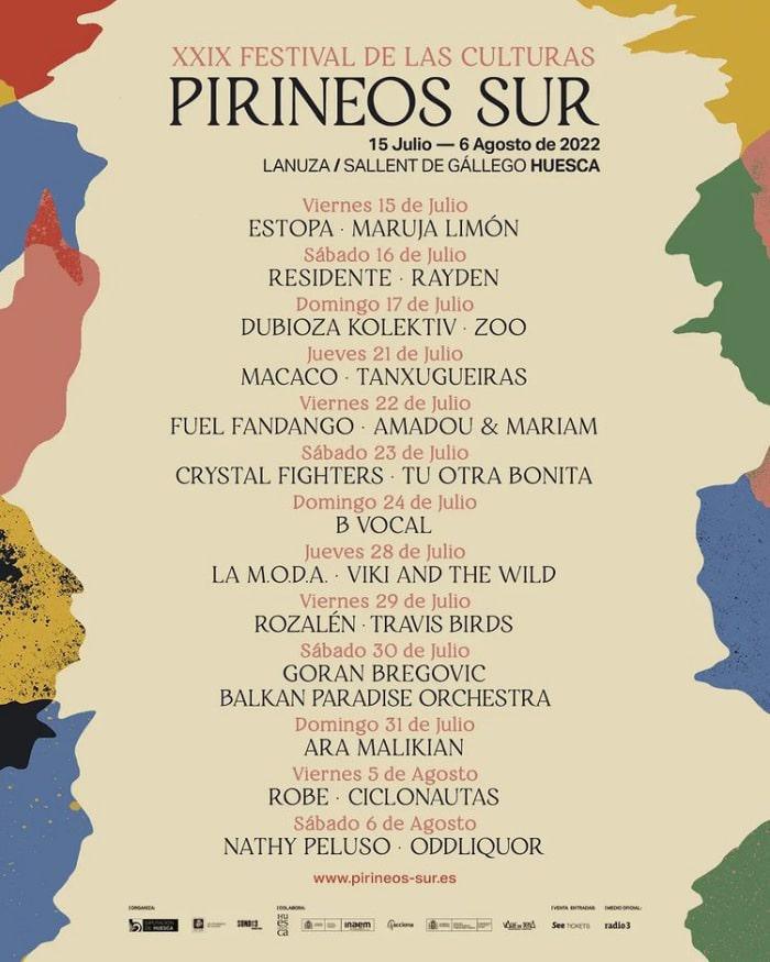 Pirineos Sur XXIX Festival de las Culturas