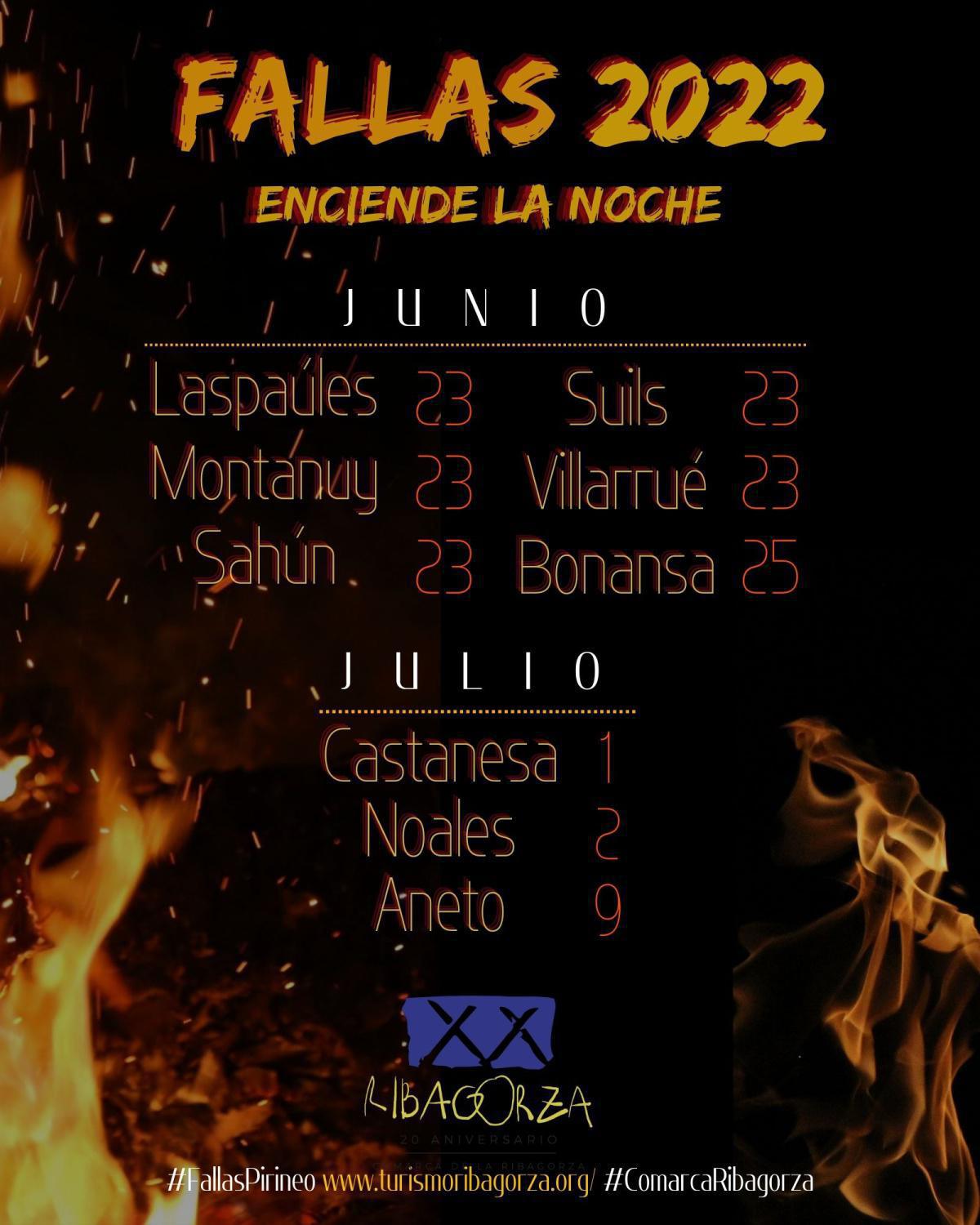 Fallas del Pirineo 2022 comarca de la Ribagorza en Huesca -Patrimonio Cultural Inmaterial de la Humanidad- Fallas del Pirineo 2022 comarca de la Ribagorza en Huesca -Patrimonio Cultural Inmaterial de la Humanidad-