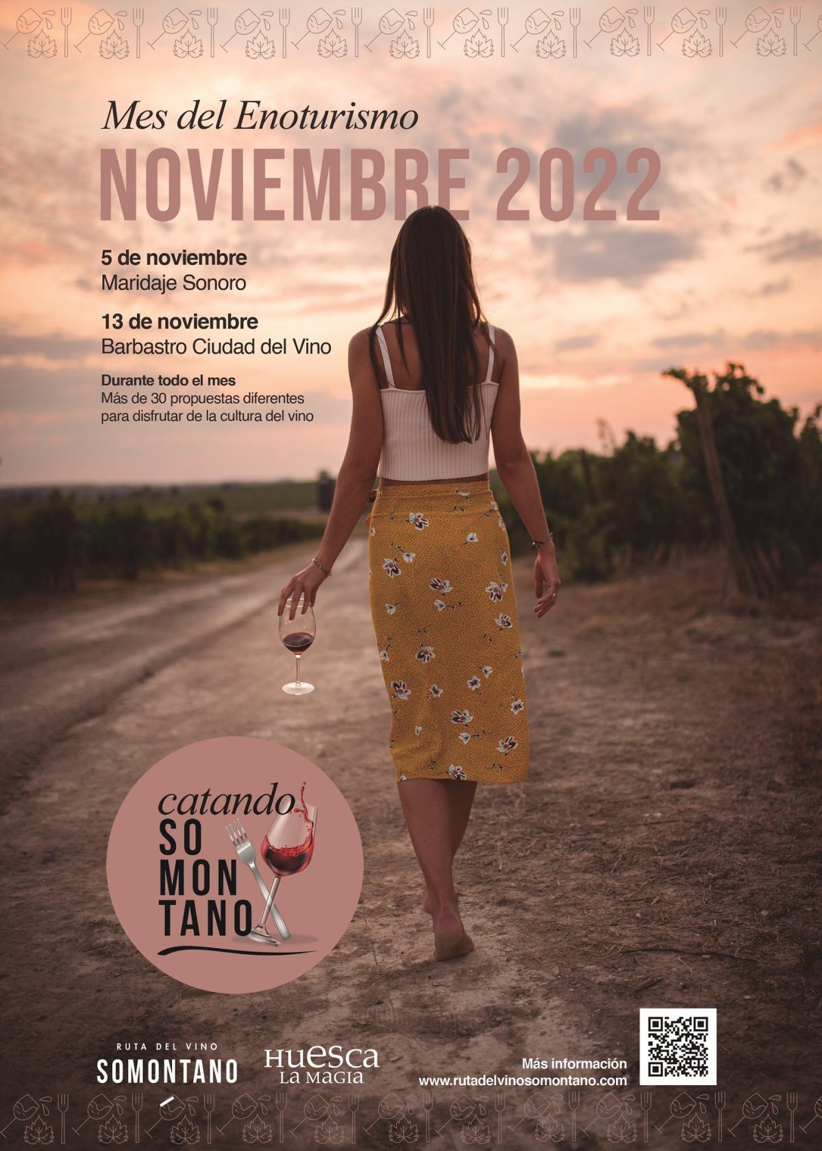 Catando Somontano. Mes del Enoturismo Catando Somontano. Mes del Enoturismo