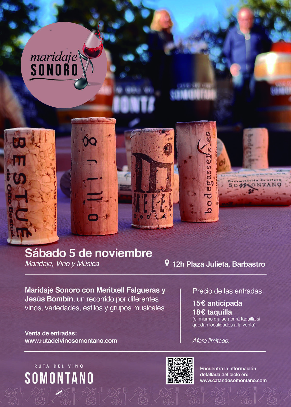 Catando Somontano. Mes del Enoturismo Catando Somontano. Mes del Enoturismo